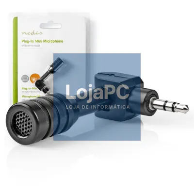 Microfone Mini P/ Portátil/PC NEDIS