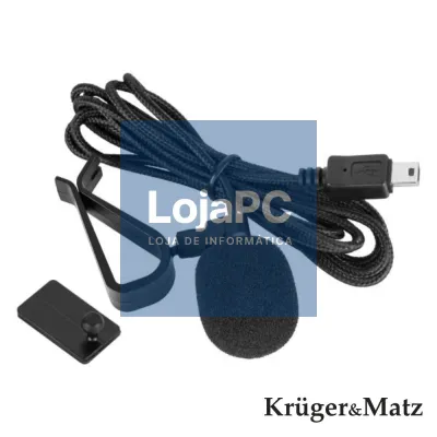 MICROFONE LAPELA P/ CÂMARAS AÇÃO MINI-USB 1.5M