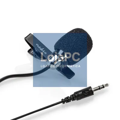 Microfone Lapela P/ PC Jack 3.5mm