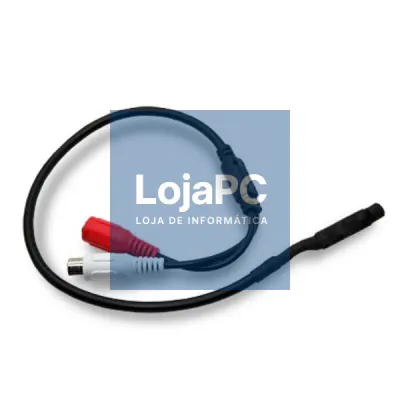 MICROFONE ALTA CAPTAÇÃO P/ CCTV