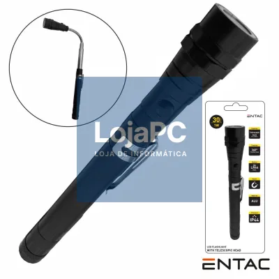 Lanterna Magnética Flexível de Alumínio 1W 30lm ENTAC
