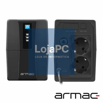 UPS Interativa 850VA 480W 230V 2xSchuko ARMAC