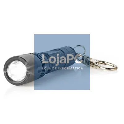 Lanterna LED p/ Porta Chaves 0.5W 20lm IPX4 Cinza NEDIS