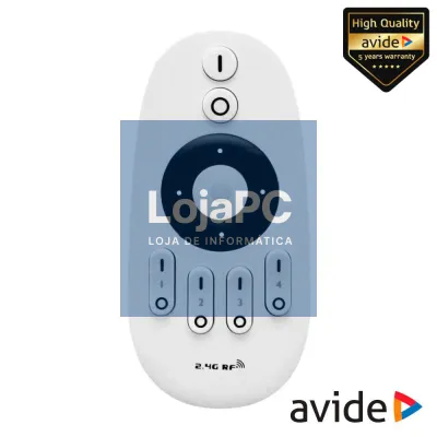 Comando RF P/ Fitas LED Monocor 12V AVIDE