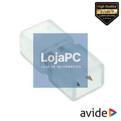 União Borracha P/ Fita LEDS 3528 2p Monocor IP65 AVIDE