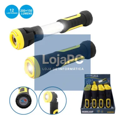 EXPOSITOR 12 LANTERNAS 1+1 LED 150-200 LUMENS