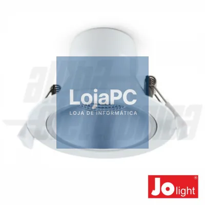 Painel LED Redondo 10W 28.6V 113mm 4000K P/ Encastrar IP20