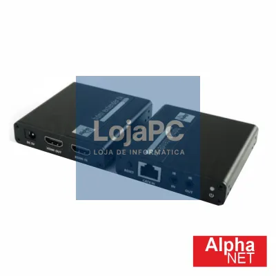 Extensor de Sinal HDMI Via RJ45 CAT6 Loop Out 70m ALPHANET