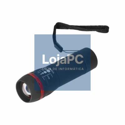 Lanterna De Bolso LED T6 1W 60lm ZOOM VIRONE