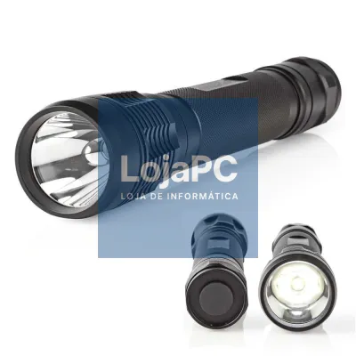 Lanterna LED 10W 500lm IPX7 Preto NEDIS