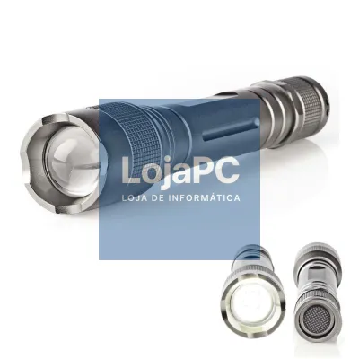 Lanterna LED 3W 150lm IPX5 Cinza Nedis