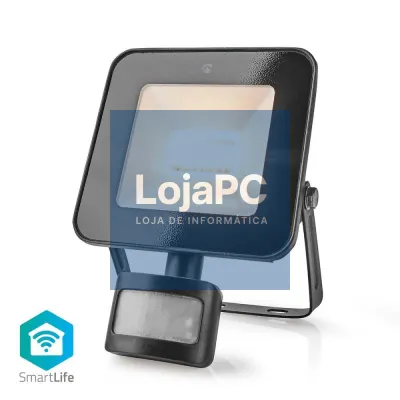 Foco LED 20W C/ Sensor 230V 3000-6500K 1500lm IP44 WiFi