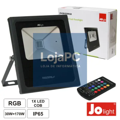 FOCO LED 30W 230V C/COMANDO RGB IP65 JOLIGHT