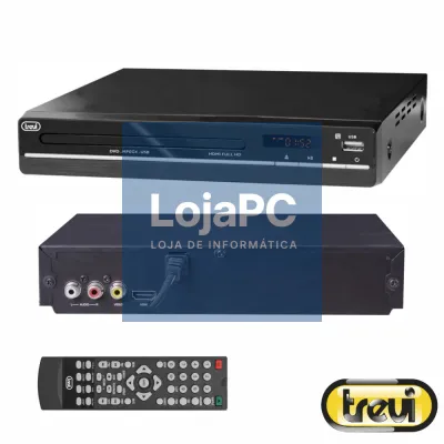 Leitor CD/DVD C/ USB  TREVI