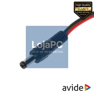 Ficha DC Macho P/ Fita de LEDS 12V Monocor AVIDE