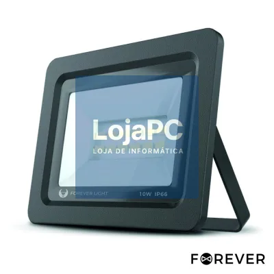 Foco LED 10W 230V 6000K 800lm Preto