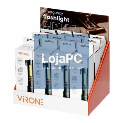 Expositor 12x Lanternas LED 5/1W 270lm IP44 VIRONE