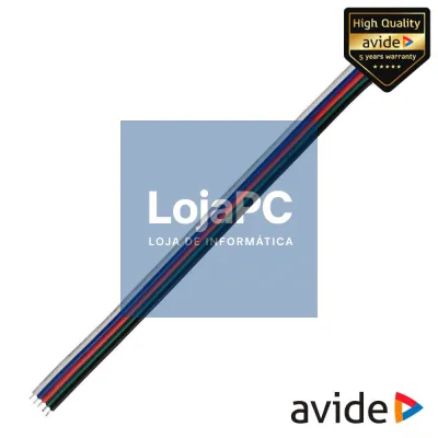 Adaptador Fêmea P/ Alimentação de Fitas LED RGBW AVIDE