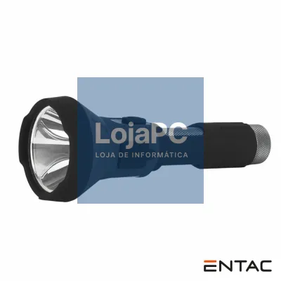 Lanterna LED COB 3W 180lm Com PowerBank ENTAC