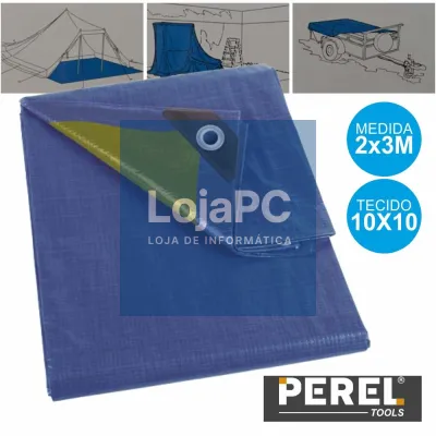 TOLDO RESISTENTE 2X3M AZUL PEREL