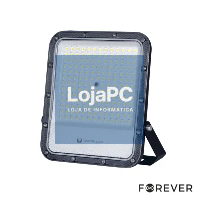 Foco LED 100W 230V 6500K 15000lm IP65 Preto FOREVER