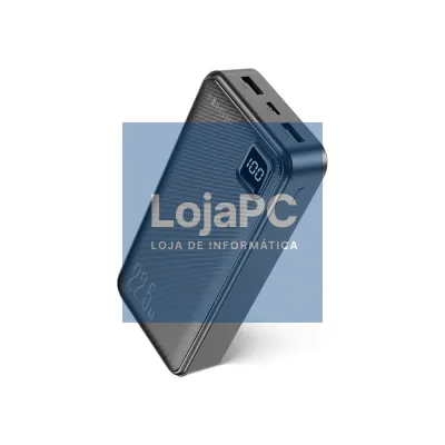Powerbank 20000mAh 22.5W PD/QC 2xUSB-A USB-C Preto FOREVER