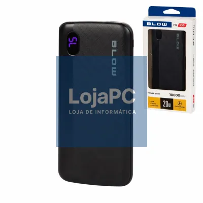 Powerbank 10000mAh 20W QC/PD 2x USB-A 1x USB-C BLOW