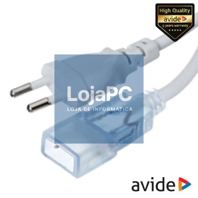 Cabo Alimentação P/ Fita LEDS 5050 220V IP65 AVIDE