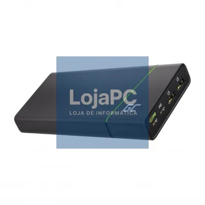 Powerbank 26800mAh 128W QC PD C/ Cabo USB-C GREEN CELL