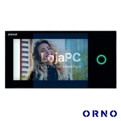 LCD 7" Cores LEDS IR Preto ORNO
