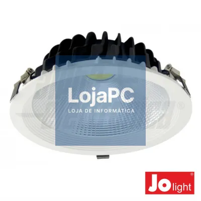 FOCO LED 20W 40V 199MM BRANCO NATURAL P/ ENCASTRAR IP20