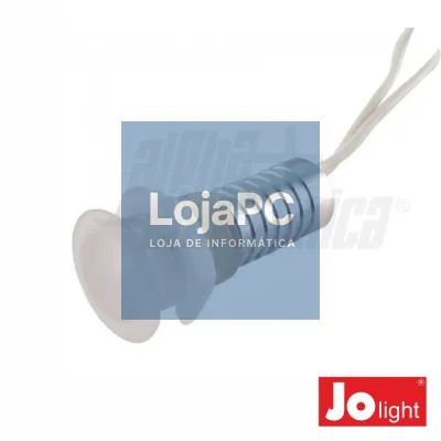 FOCO LED 1W 12V 22MM BRANCO QUENTE P/ ENCASTRAR IP20 JOLIG