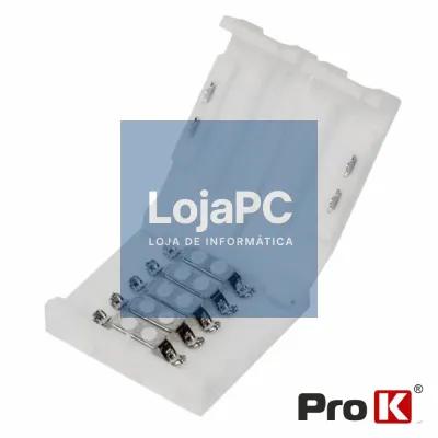 UNIÃO P/ FITA DE LEDS RGBW 10MM PROK