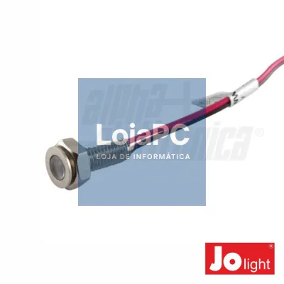 FOCO LED 0.2W 12V 12.1MM BRANCO QUENTE P/ ENCASTRAR IP20 JOL