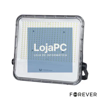 Foco LED 300W 230V 6500K 45000lm IP65 Preto FOREVER