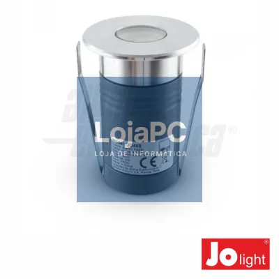 FOCO LED 2W 24V 50MM BRANCO QUENTE P/ PAVIMENTO IP67