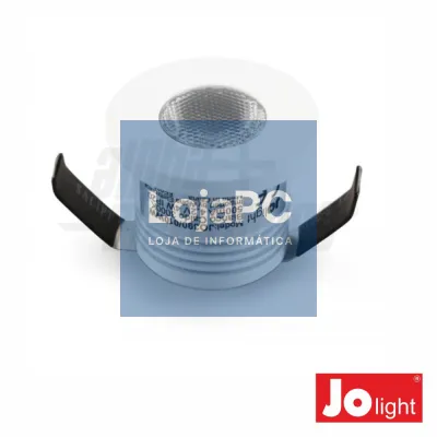 FOCO LED 2.5W 5V 35MM BRANCO QUENTE P/ ENCASTRAR IP20