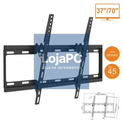SUPORTE LCD/LED 37/70" VESA 600/400 45KG
