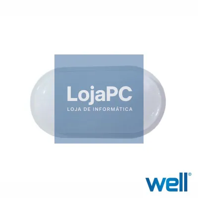 Painel Led Oval Aplique 18W IP54 1800LM 6500K WELL