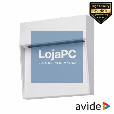 Aplique LED P/ Embutir 3W 183lm 4000K AVIDE