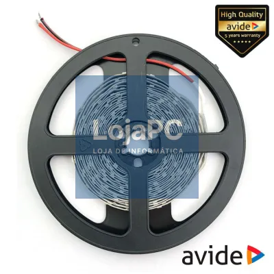 FITA 300 LEDS 2835 3000K 12V 5M IP20 AVIDE