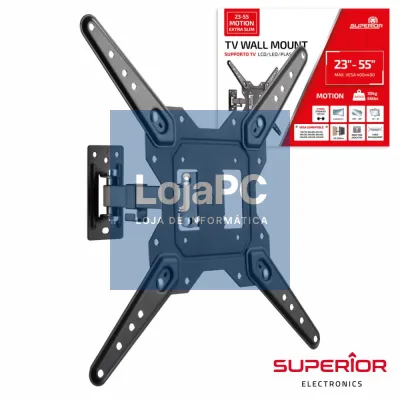 Suporte LCD/LED/Curvo/Plasma 23/55" C/ 1 Braço VESA 400/400