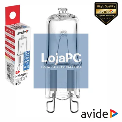 Lâmpada G9 P/ Forno/Frigorífico 28W 230V 300°C AVIDE