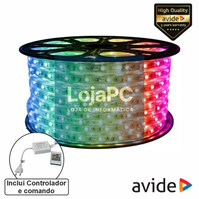 Fita 3000 LEDS 5050 RGB 220V 50m IP67 AVIDE