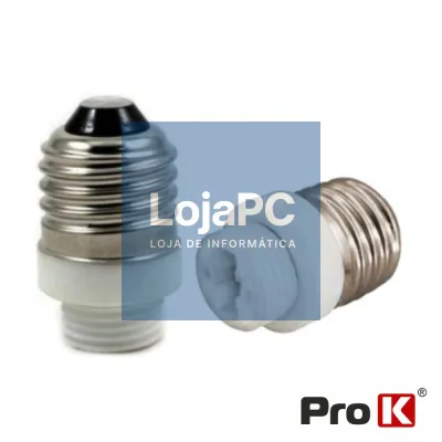 CASQUILHO ADAPTADOR DE E27 P/ G9 PROK