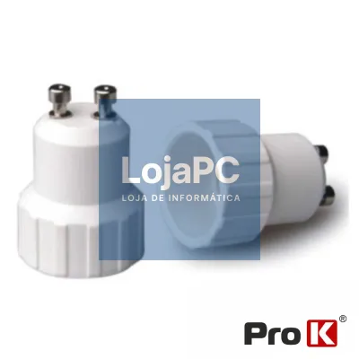 CASQUILHO ADAPTADOR DE GU10 P/ E14 PROK