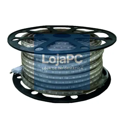 FITA 3000 LEDS 5050 IMPERMEÁVEL AZUL 220V 50m PROK