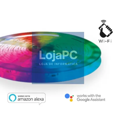 Fita 180 LEDS 5050 RGB + 2700K 12V 3m IP54 WIFI