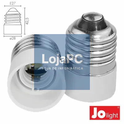 CASQUILHO ADAPTADOR DE E27 P/ E14