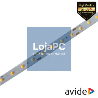 Fita 400 LEDS D-COB 3000K 12V 8W/m 5m IP44 AVIDE